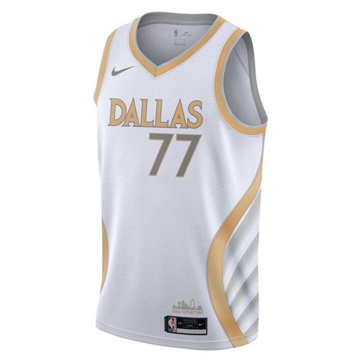 etiqueta No puedo Todopoderoso Nike Kids NBA Dallas Doncic #77 City Edition Swingman