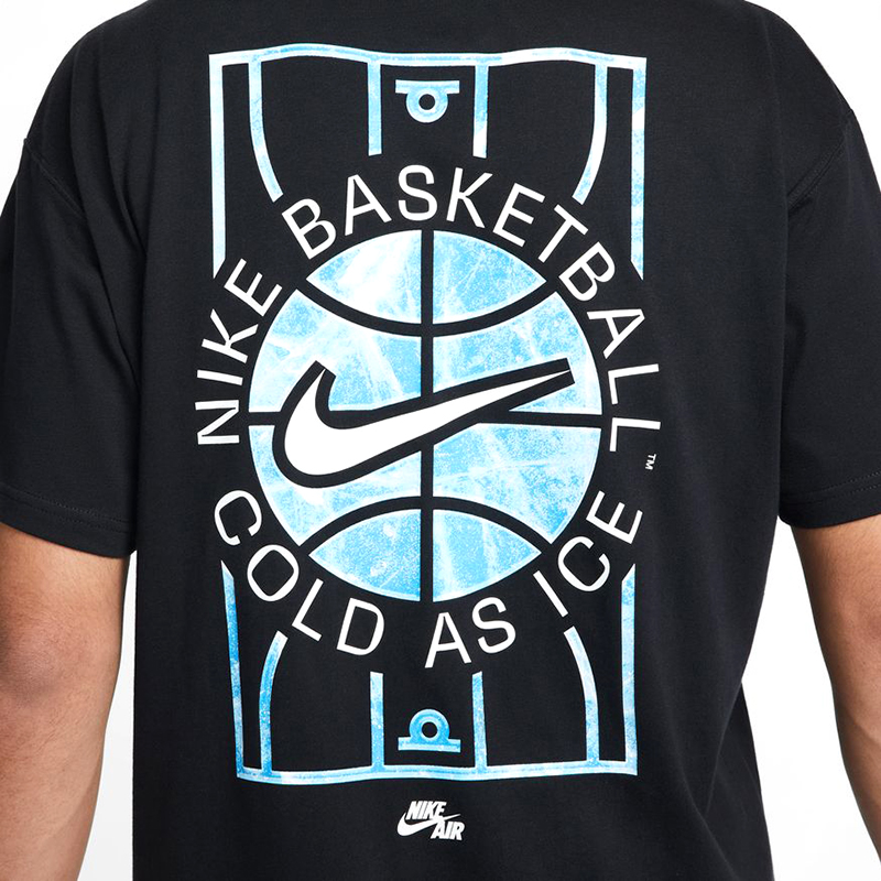 Basketball Court T-Shirt "Black"