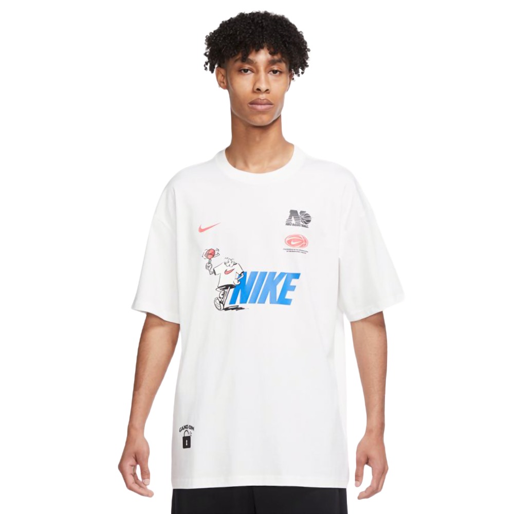 Men's Basketball T-Shirt "White" manelsanchez.com