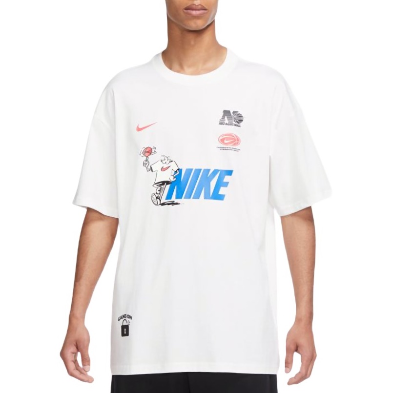 Nike Basketball T-Shirt "White" - manelsanchez.com