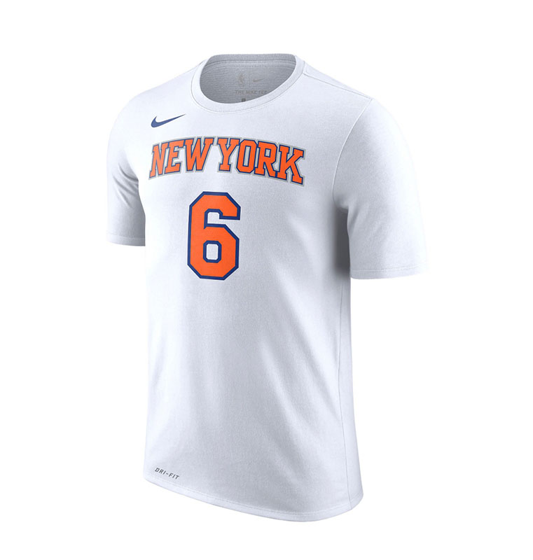 Nike New York Knicks Porzingis #6 T-Shirt (100)