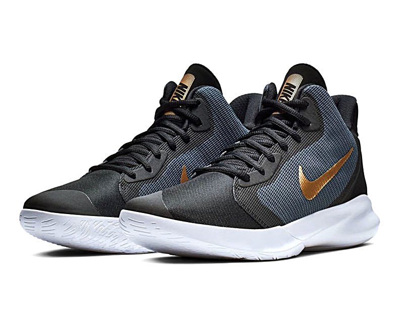 nike precision iii metallic gold