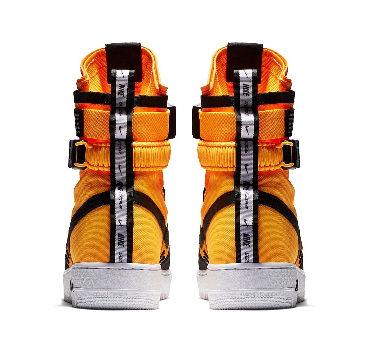 nike sf air force 1 high laser orange