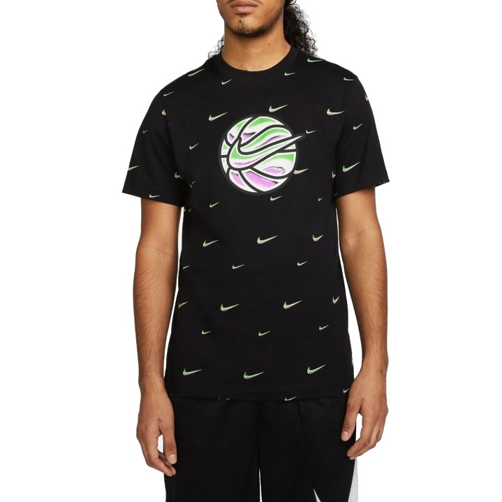 Nike Swoosh Basketball T-Shirt "Black"