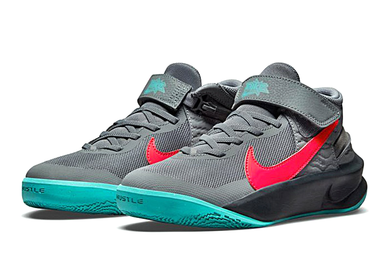 Atento Una vez más Estacionario Nike Team Hustle D 10 FlyEase "Smoke Grey"