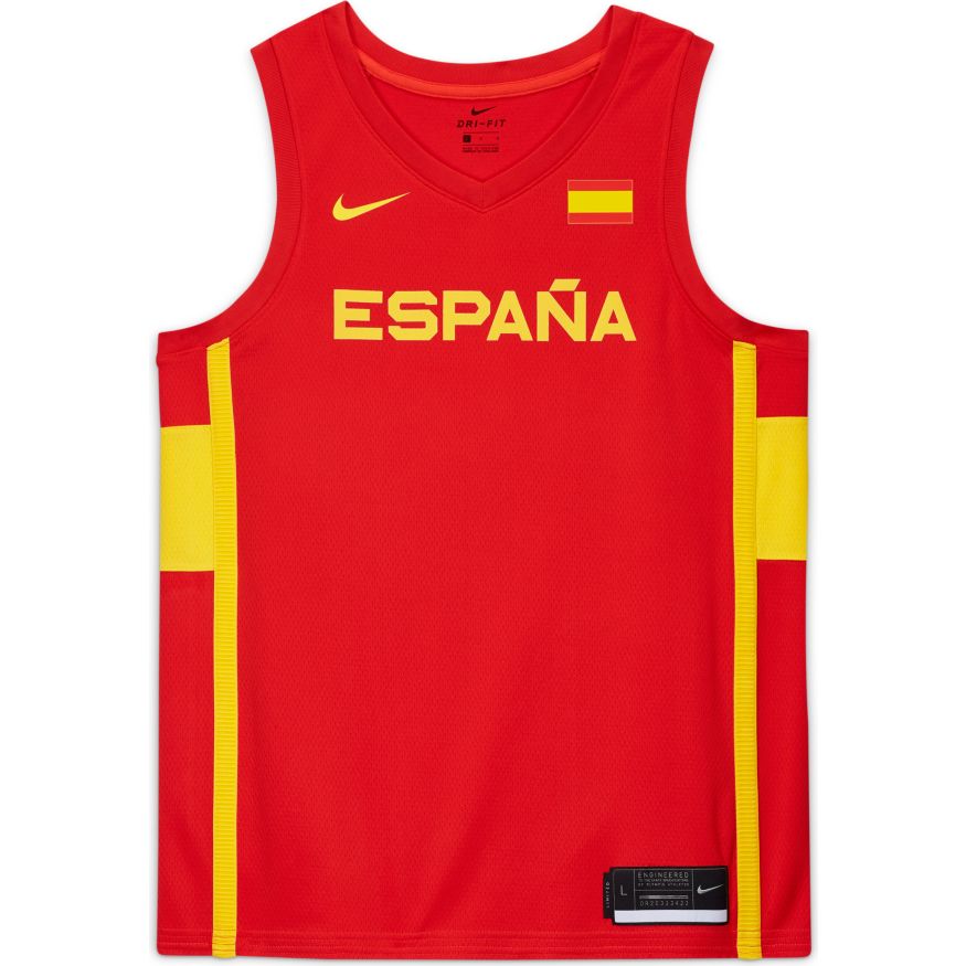 sitio Alegrarse infancia Nike Team Spain Limited Men's Nike Basketball Jersey