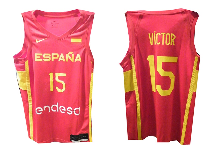 camiseta españa nike basket