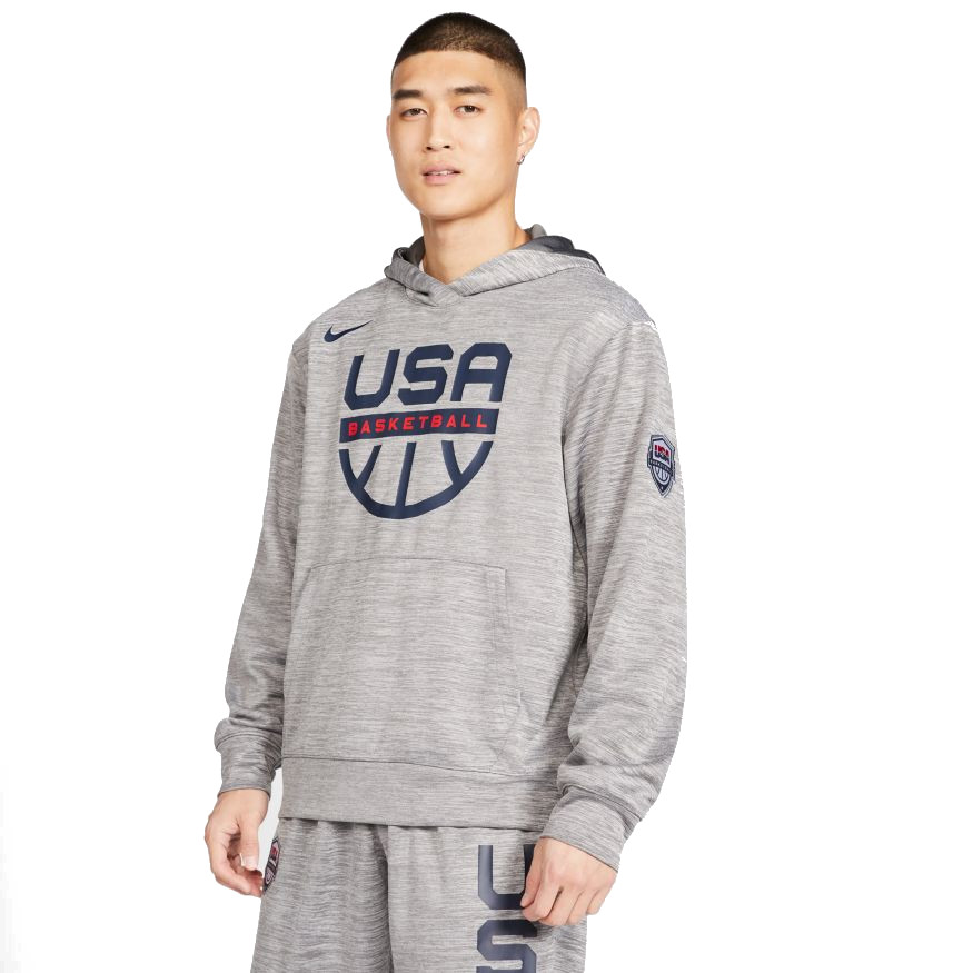 Nike Spotlight Men's Basketball Hoodie "Dark Grey"