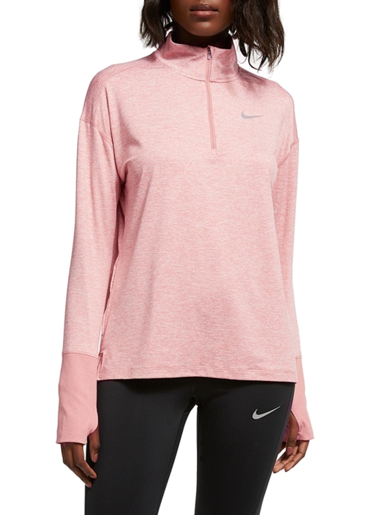 Nike Womens Pacer Half Zip Top (pink) - manelsanchez.com