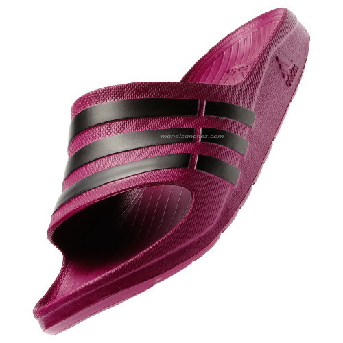 Enumerar ropa explosión Chanclas Adidas Duramo Slide (burdeos/negro)