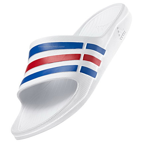 Chanclas Adidas (blanco) -