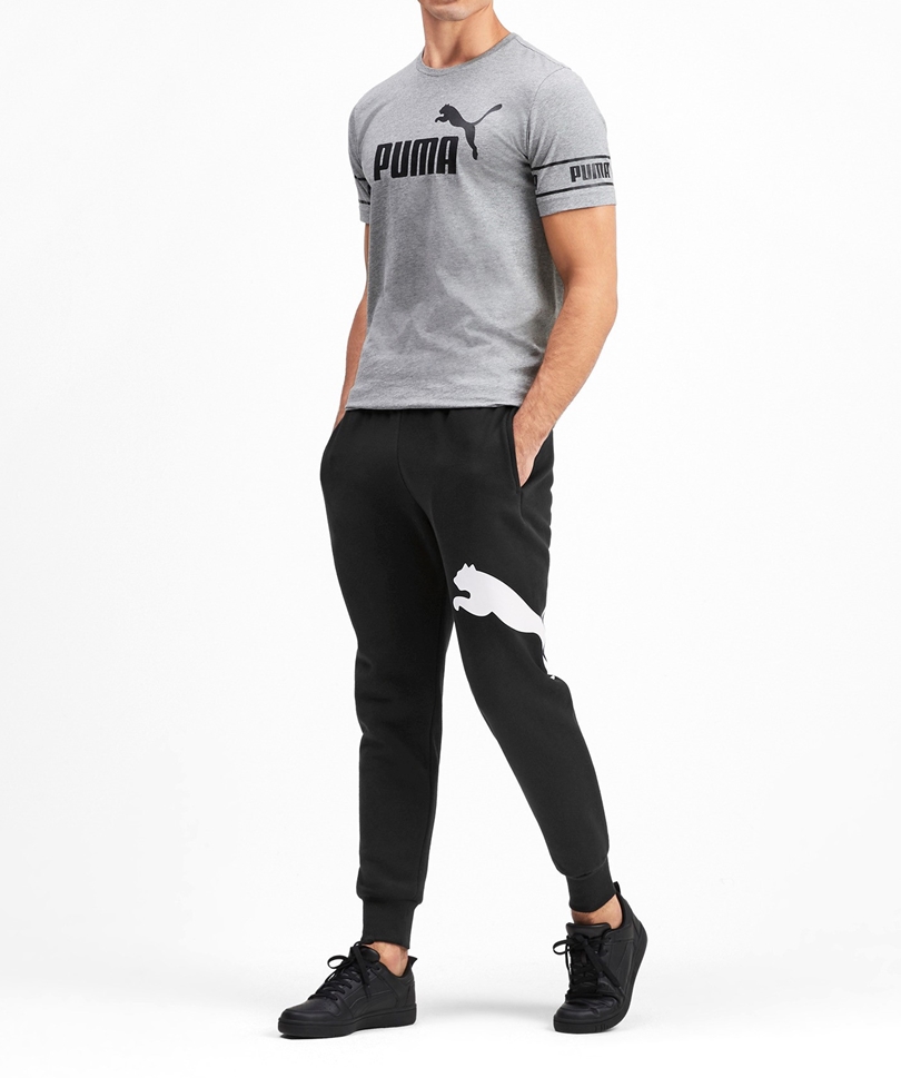 Pants Puma Hombre Gris Logo – Oferten