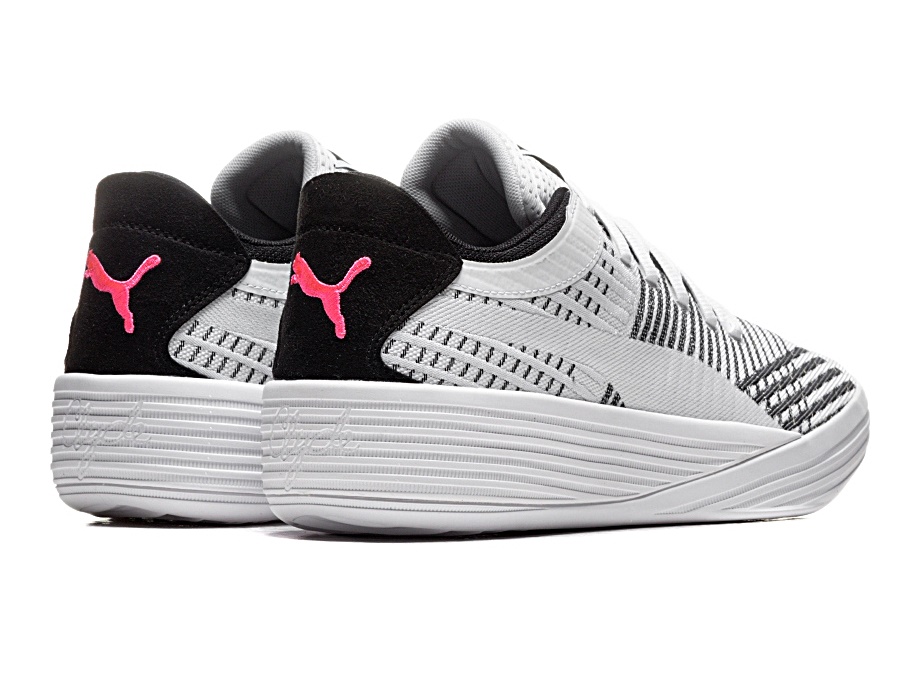 puma clyde white basketball
