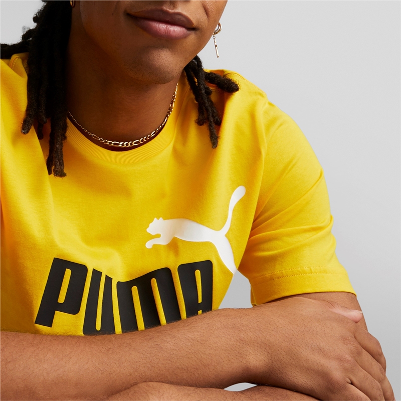 huevo agencia pianista Puma ESS+ 2 Col Logo Tee (tangerine) - manelsanchez.com