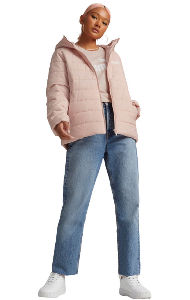 Puma ESS Hooded (Rose Padded Quartz) Jacket