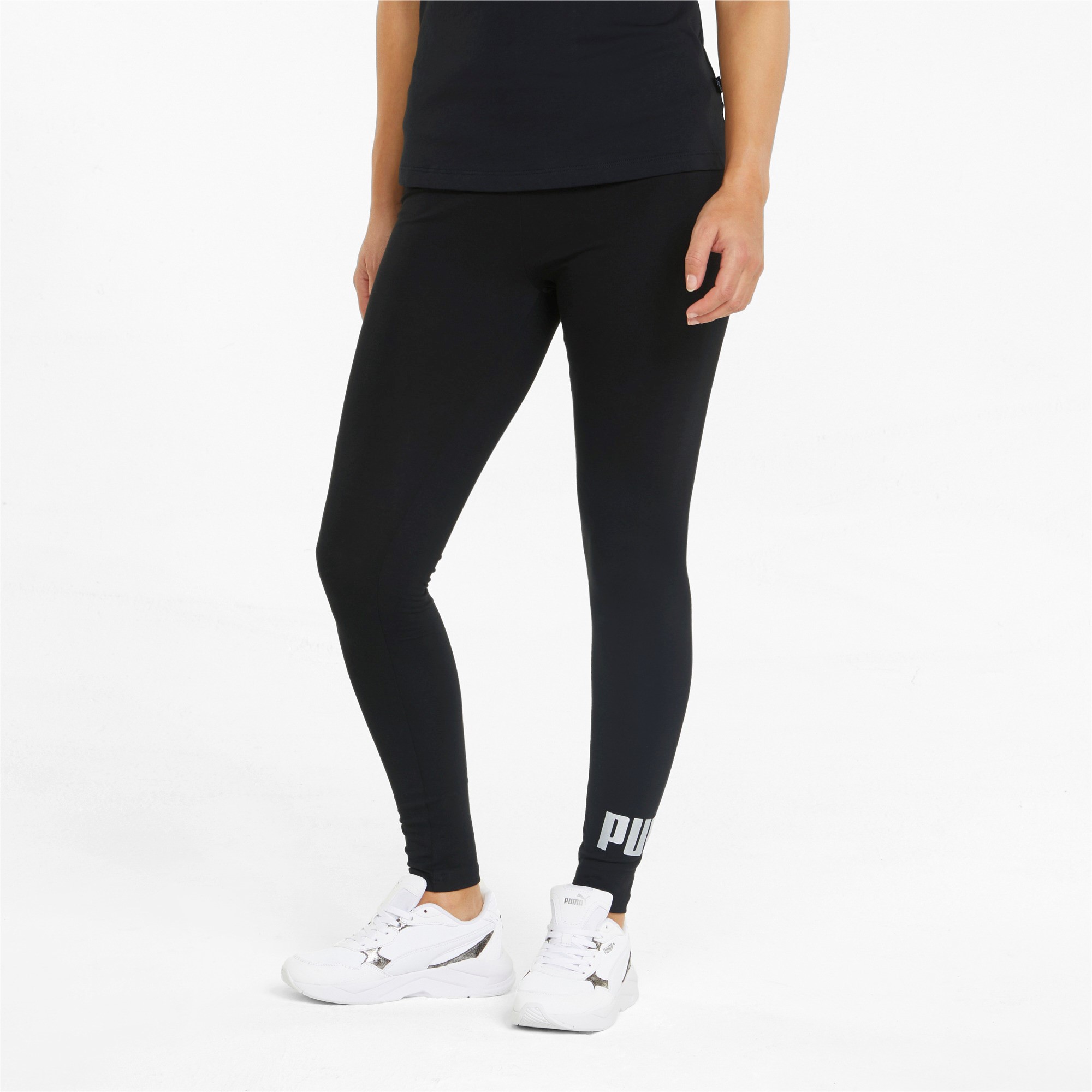 Puma ESS+ Leggings (silver-black)