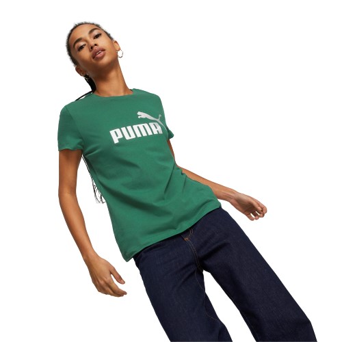 Puma ESS+ Metallic Logo Tee 