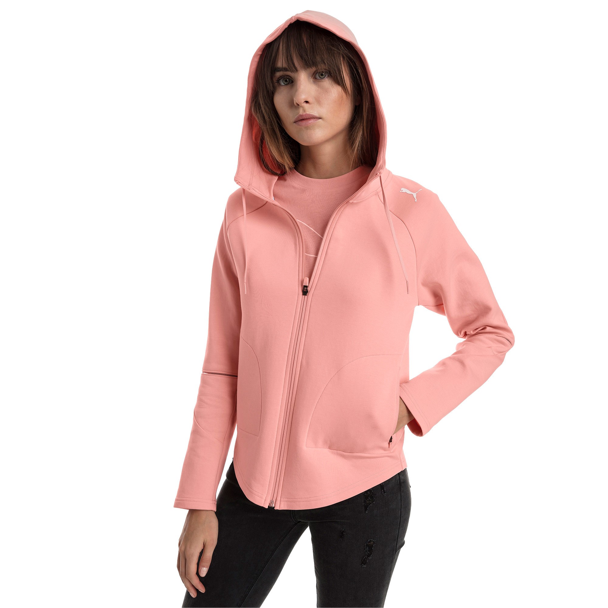 puma evostripe move hooded jacket