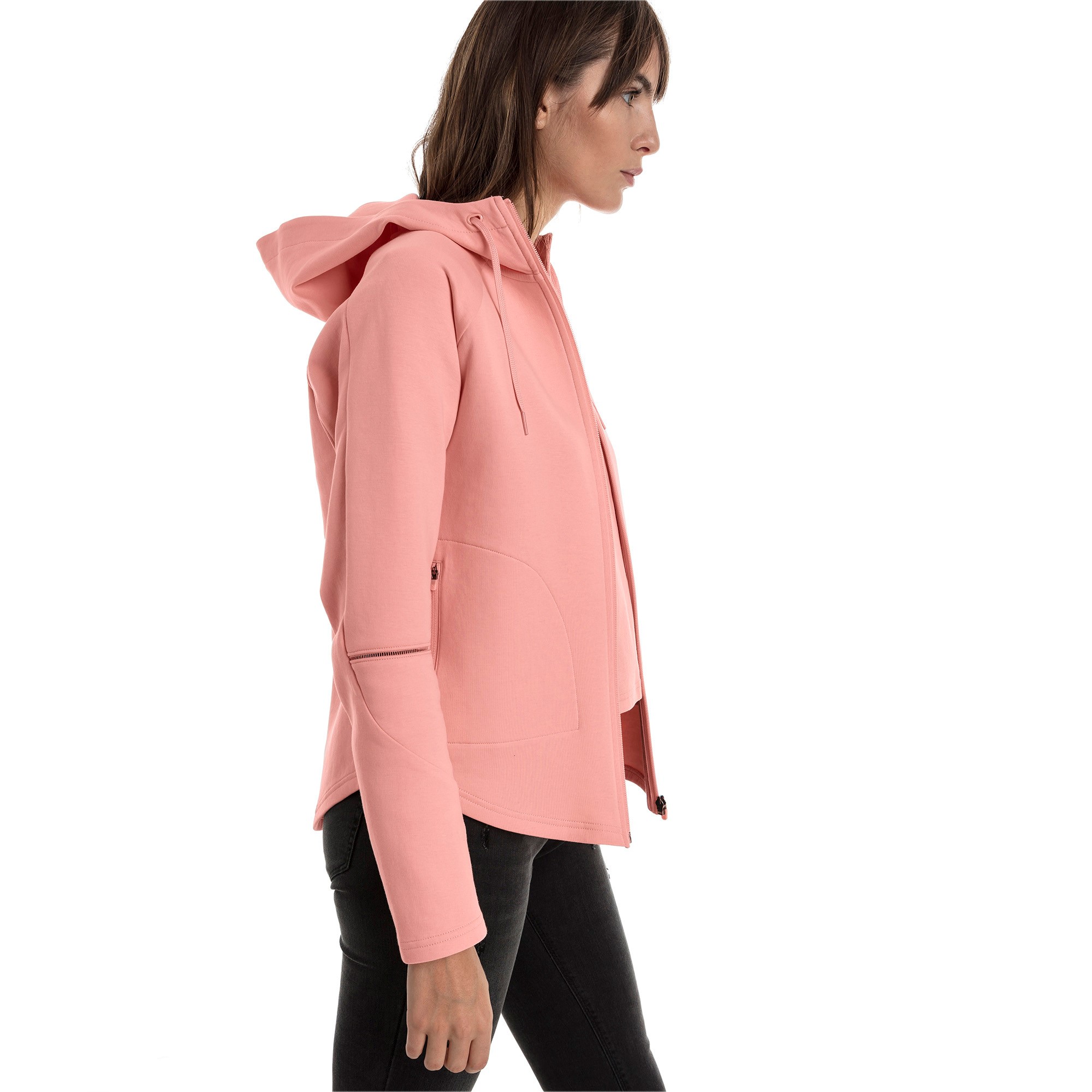 puma evostripe move hooded jacket