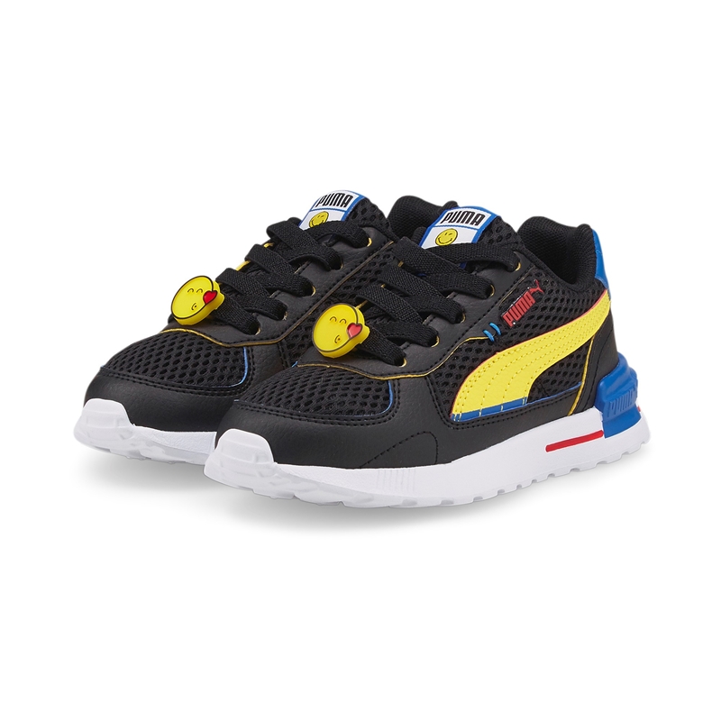 Zapatillas Puma Graviton Ac Ps Kids Niño Casual Sin Cordones