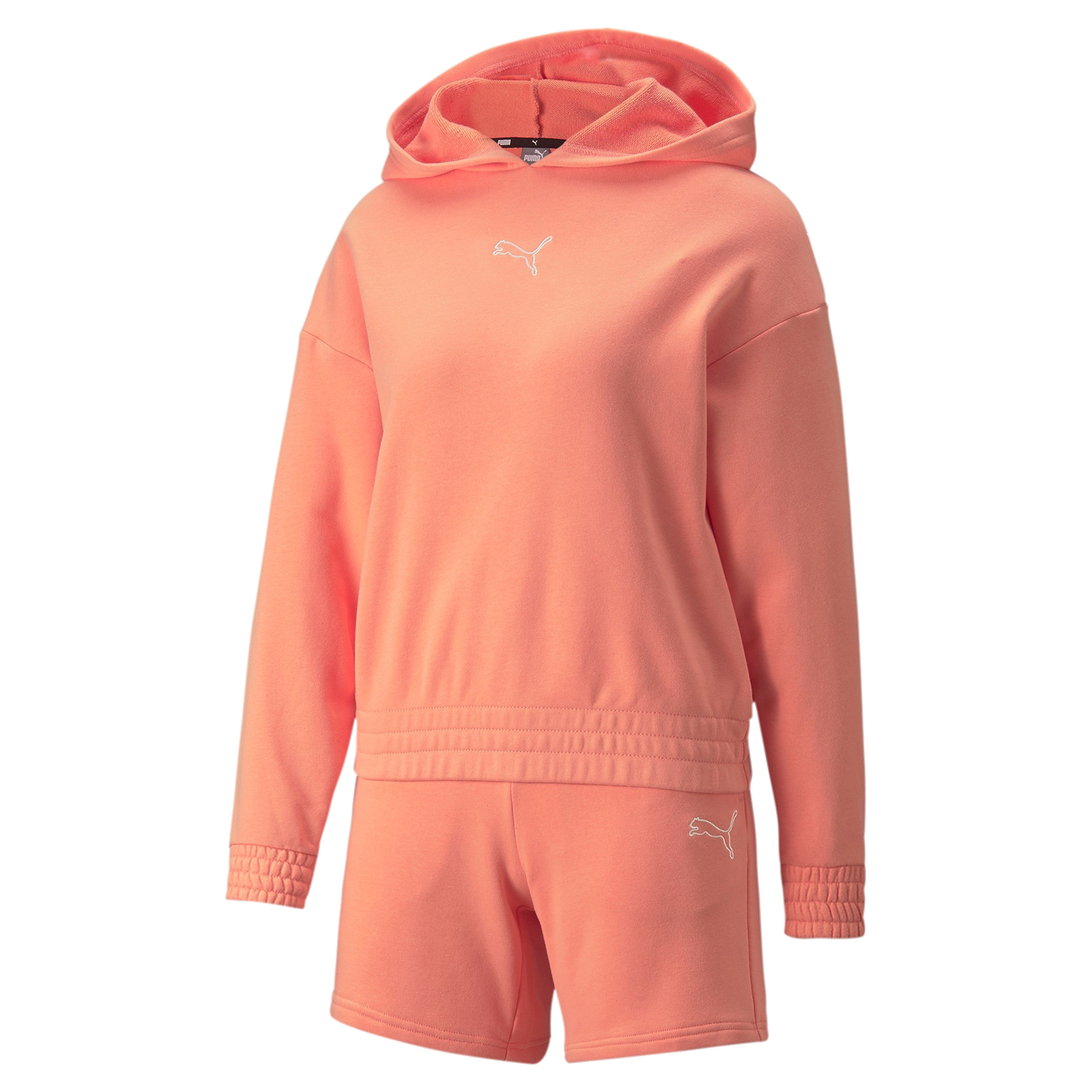 Chándal Puma Loungewear Short Suit, Rosado, Mujer