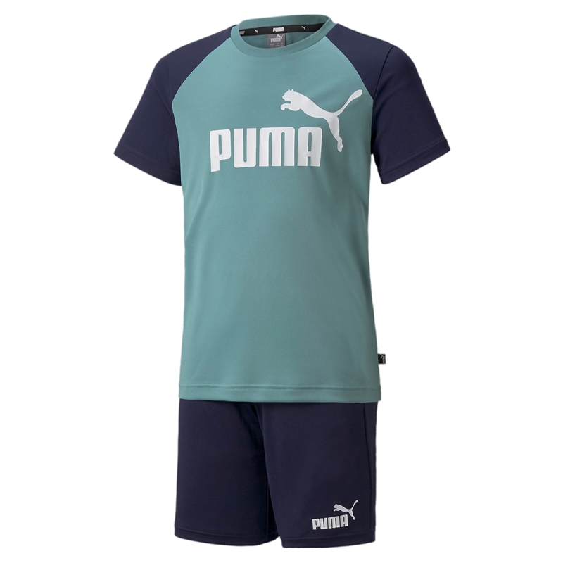 Puma Short Polyester Set B (Blue-Peacoat)