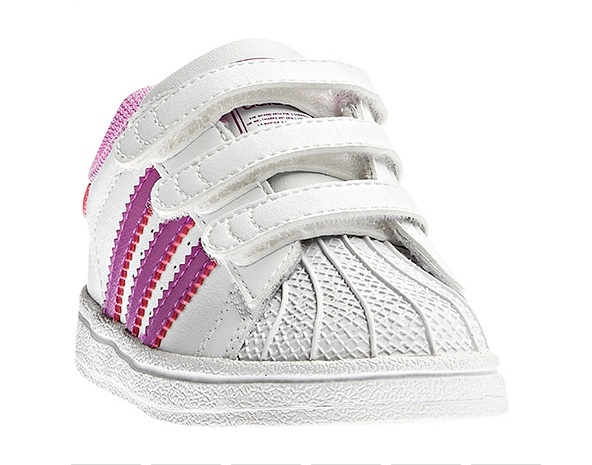 Cava Préstamo de dinero Menagerry Adidas Superstar 2 CF I (20-27/blanco/morado)