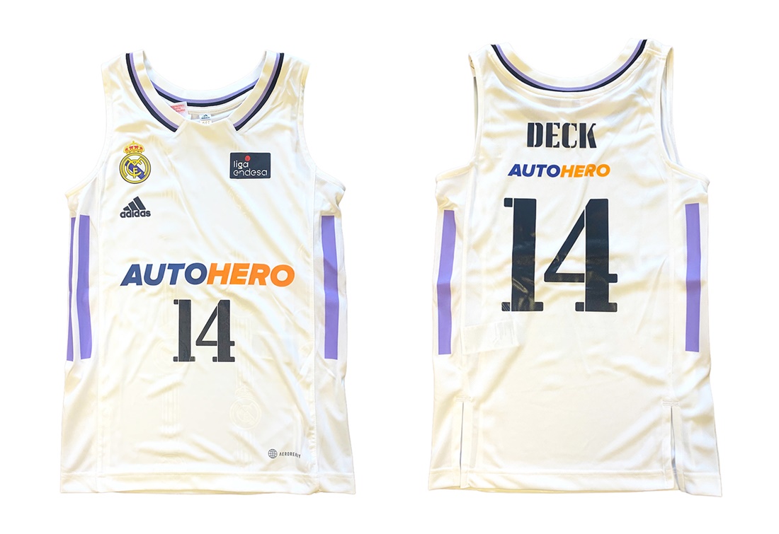 maillot real madrid basket