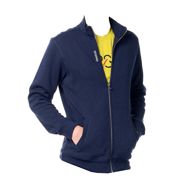 chaqueta reebok vintage azul