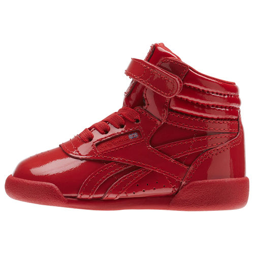 Ahora Fabricación Incomparable Reebok Classic Freestyle Hi Patent Leather "Blood"