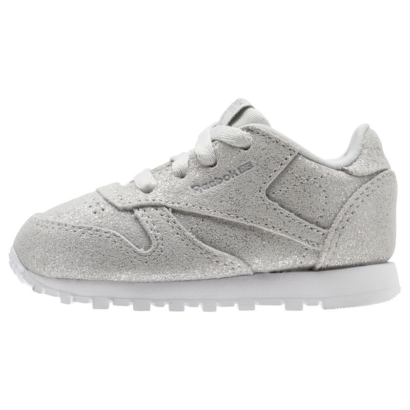 fuga de la prisión facultativo perturbación Reebok Classic Leather Infants (Ms-Silver Metallic)