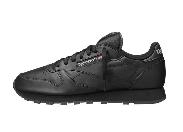 reebok classic black leather