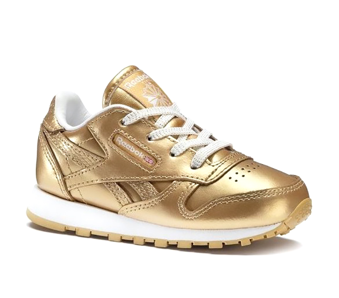 Reebok Classic Leather Metallic Infants "Golden"