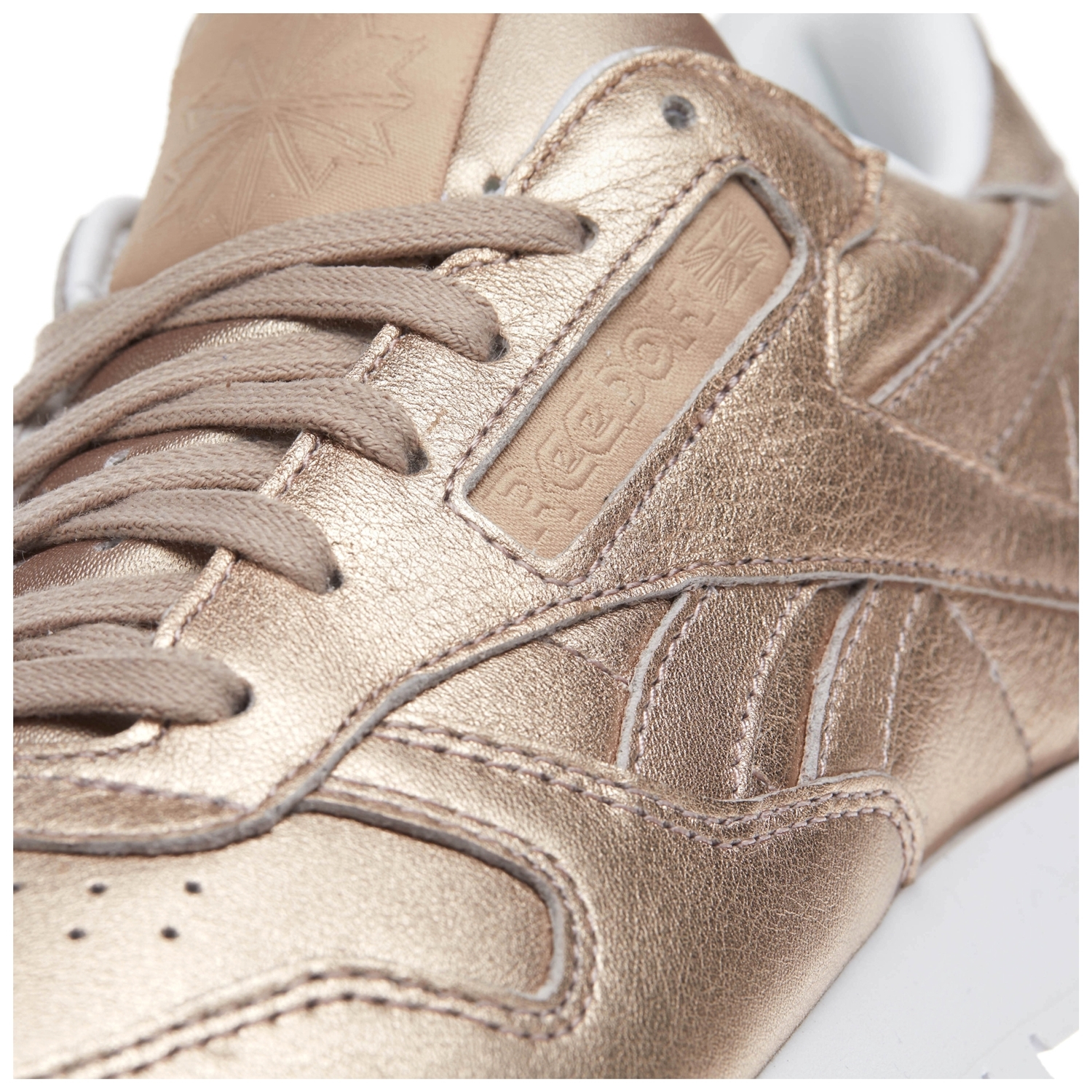 Discriminación Comparable con las manos en la masa Reebok Classic Leather "Metallic Pearl" (Pearl Met / Peach / Whi