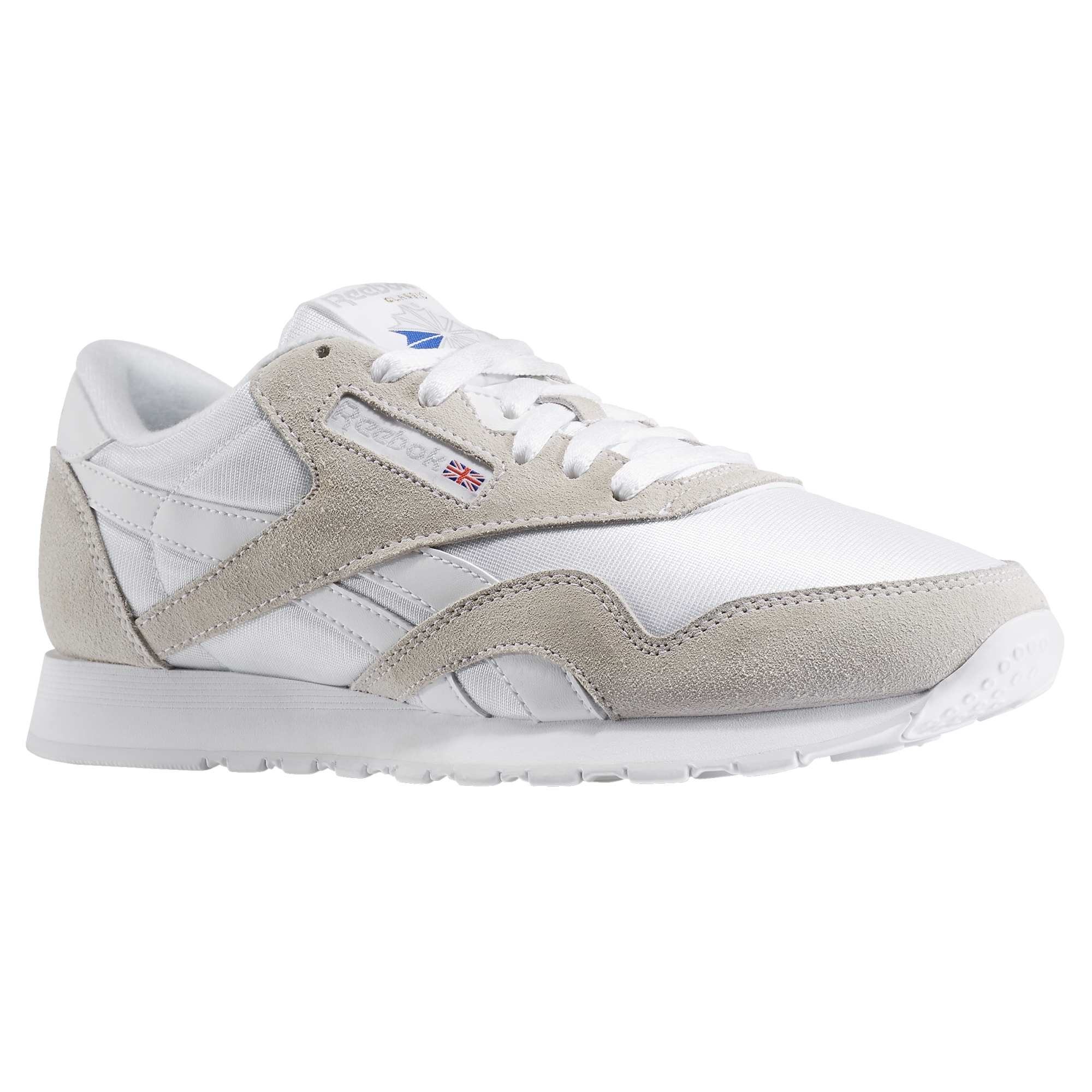 reebok classic white light grey