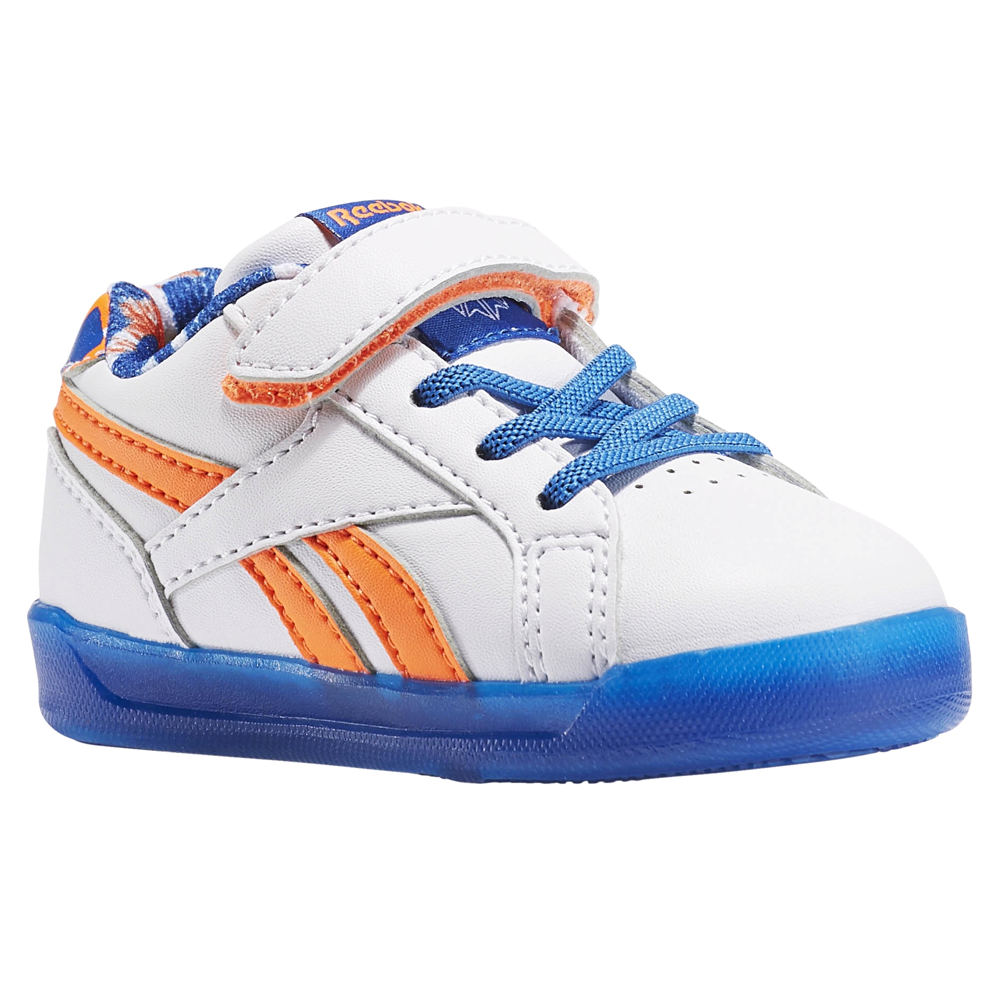 reebok blanco con azul