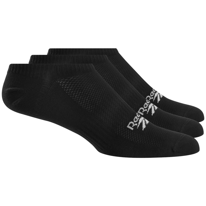 opción limpiar Hizo un contrato Reebok Classics Foundation Invisible Socks 3 Pairs(Black)