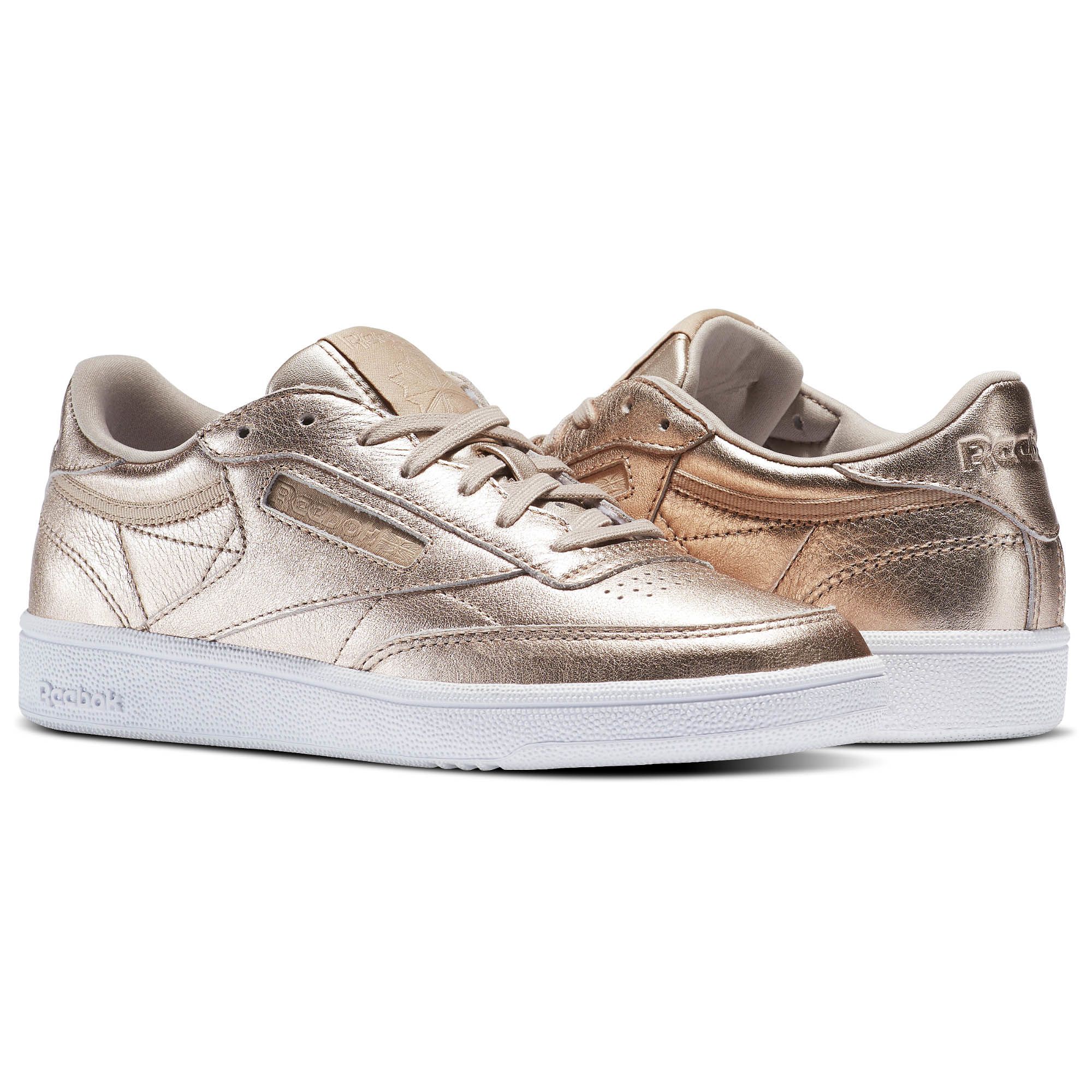 reebok club c 85 metallic