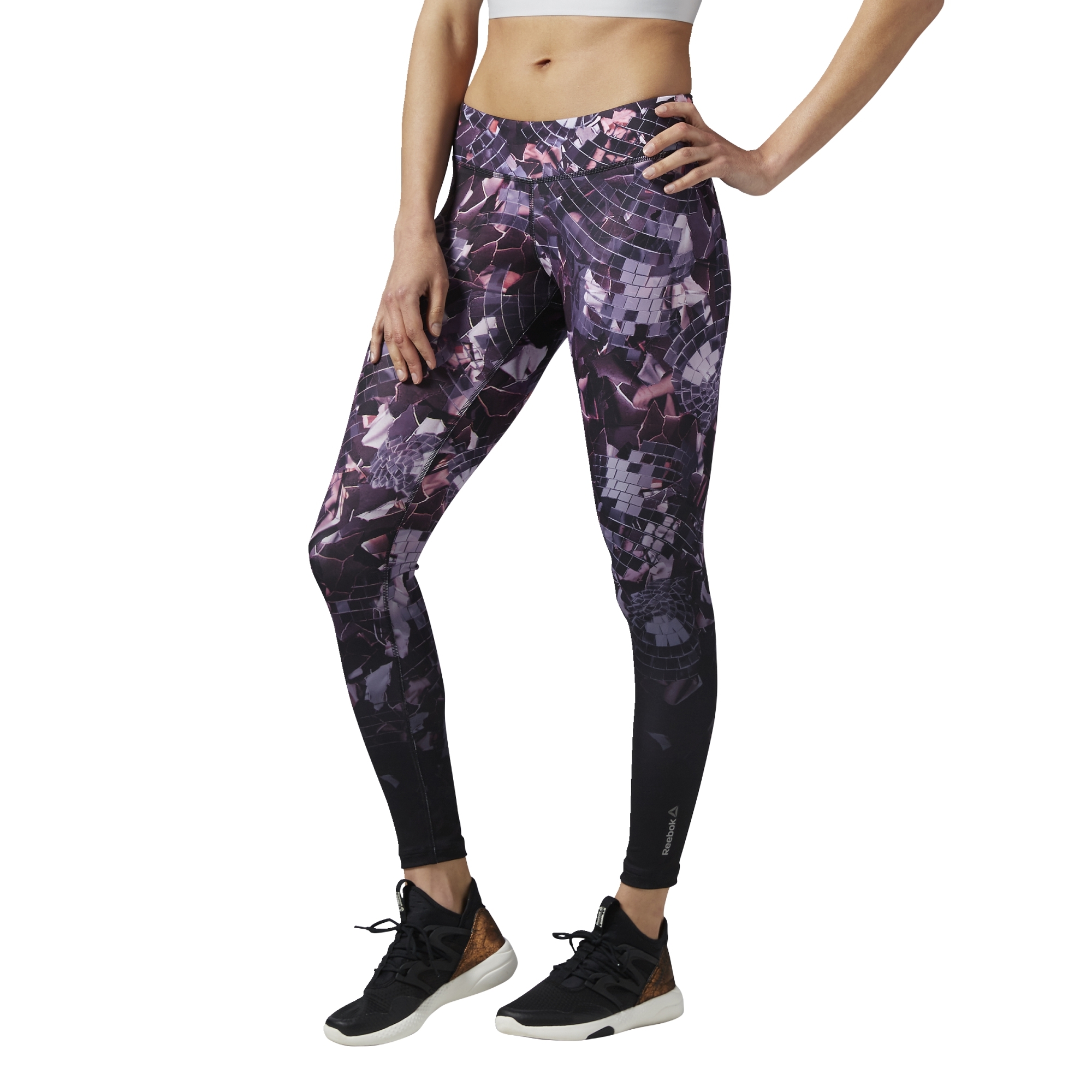 Pantalon reebok store violet