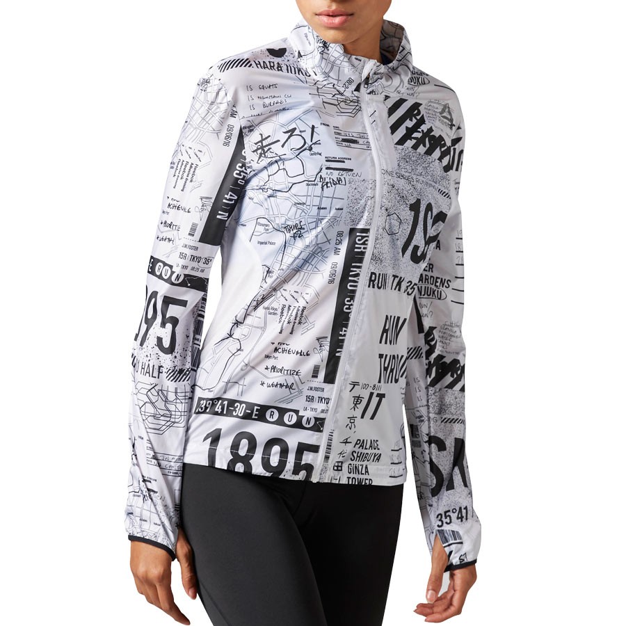reebok running woven jacket