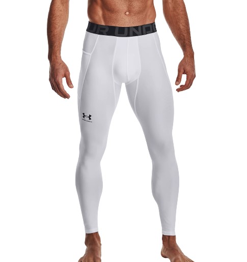 UA Men's HeatGear® "White"