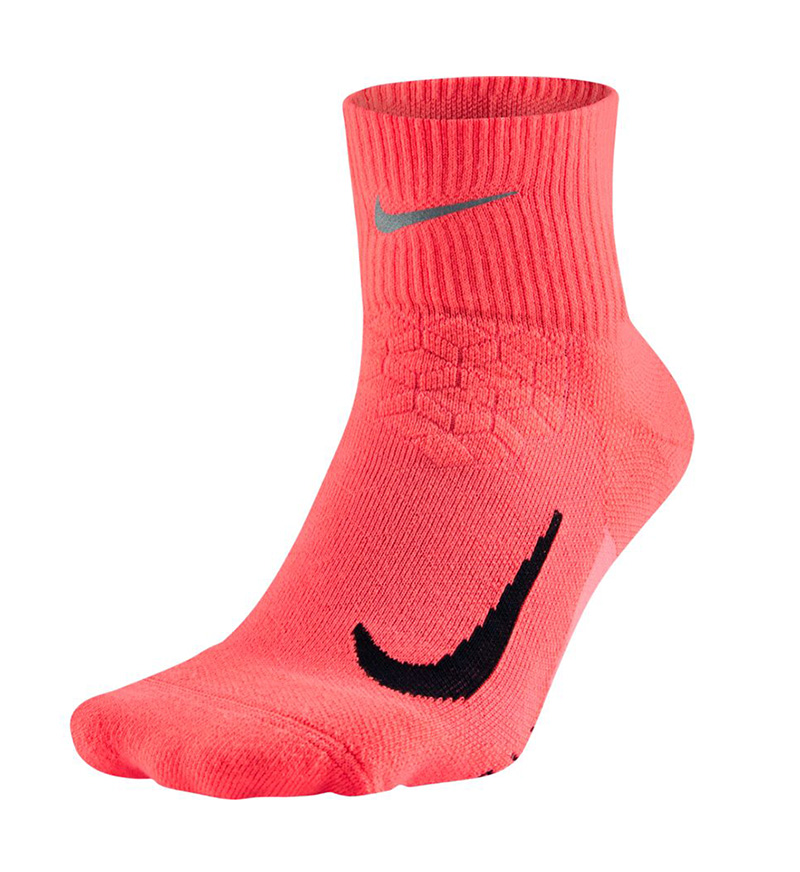 barrer Unidad Tranvía Unisex Nike Elite Cushion Quarter Running Sock (667)