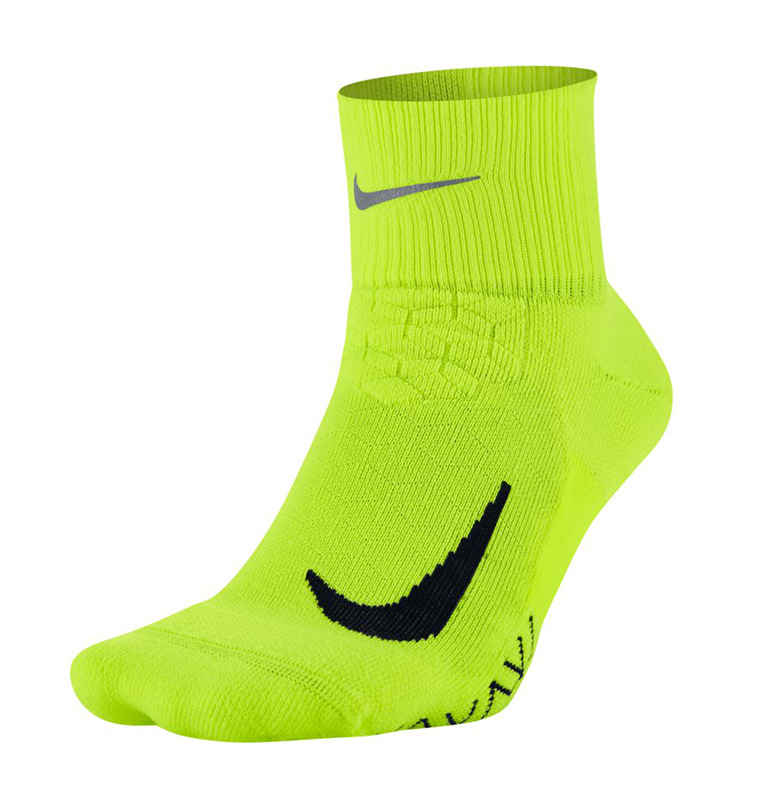 Unisex Nike Elite Cushion Quarter Running (676)