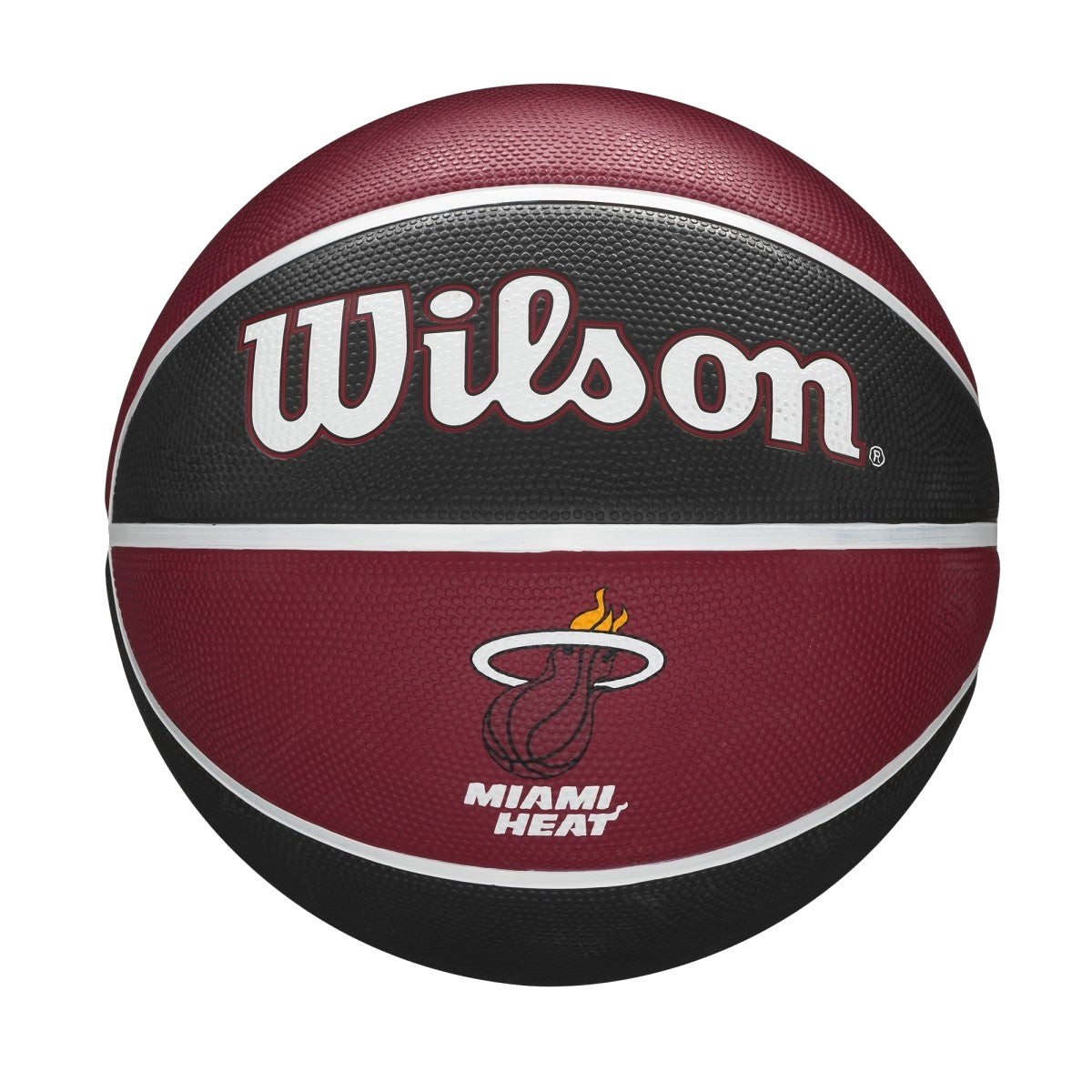 Wilson NBA Basketball Team Tribute Miami Heat Ball (Size 7)