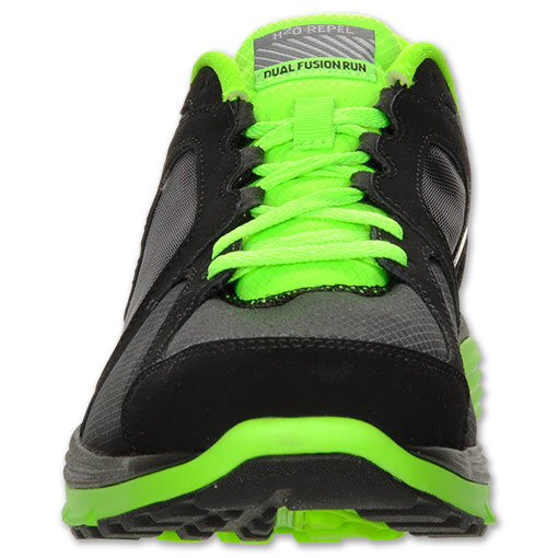 sentido Restricción Alaska Nike Dual Fusion Run Shld (001/negro/verde lima)
