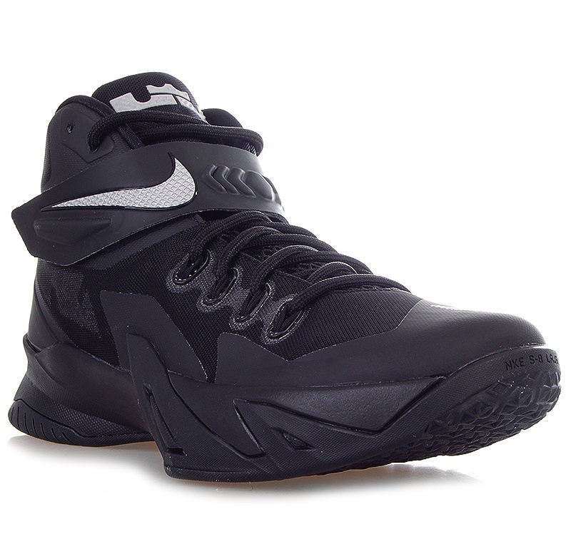 valor Tutor basura Nike Zoom LeBron Soldier VIII "Black Night" (001/negro/gris)